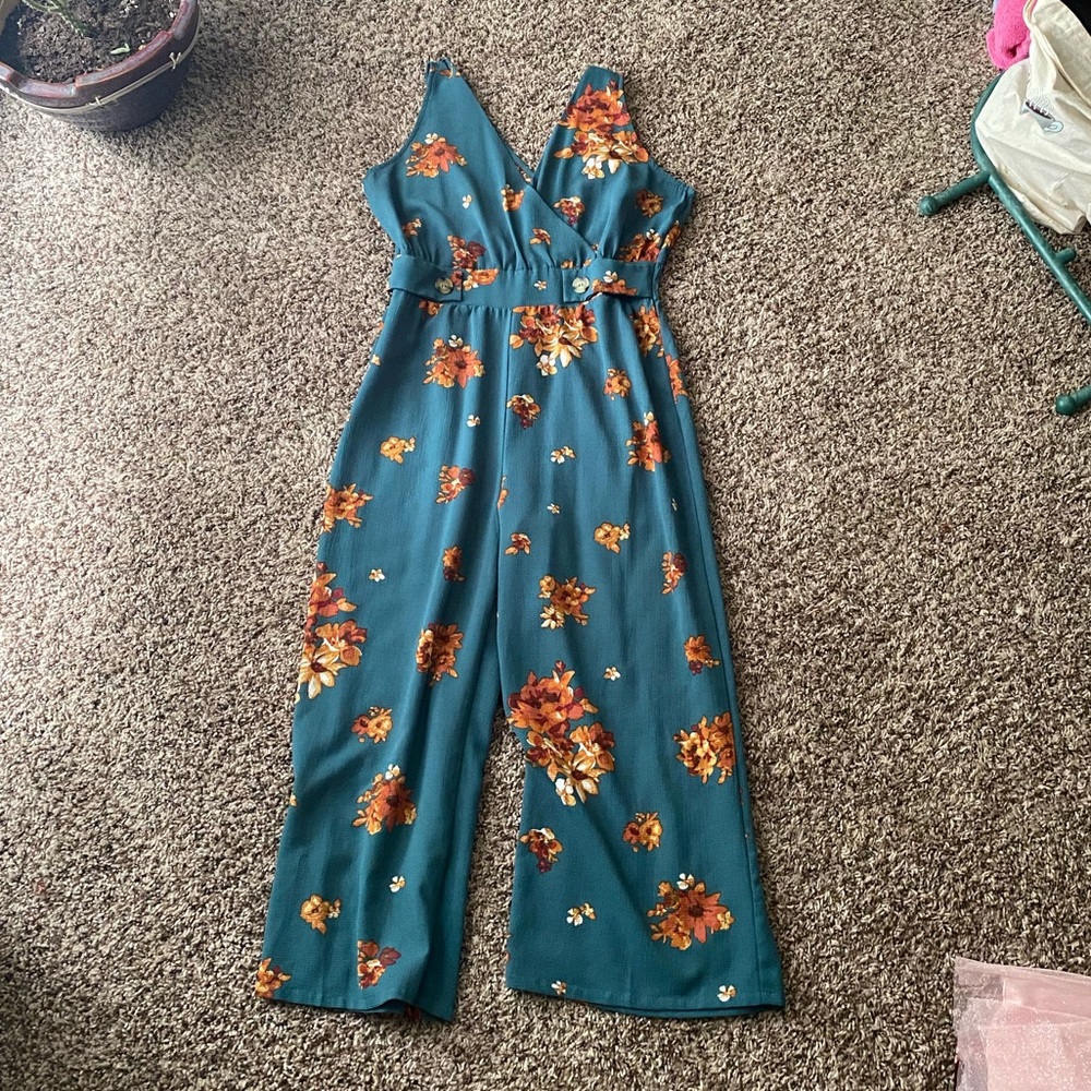 Floral jumpsuit